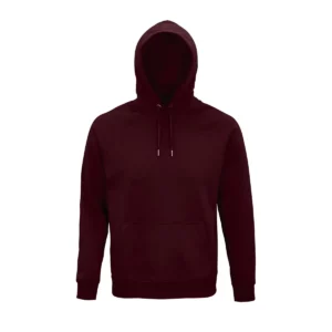 Sudadera SOL’S 03568 en Burdeos, vista frontal