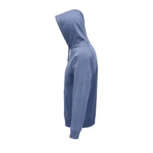 Sudadera SOL’S 03568 en Azul, vista lateral