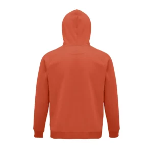 Sudadera SOL’S 03568 en Naranja tostado, vista trasera