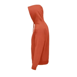 Sudadera SOL’S 03568 en Naranja tostado, vista lateral
