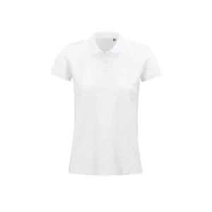 Polo Sol’s PLANET WOMEN en color Blanco, vista frontal