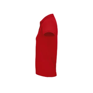 Polo Sol’s PLANET WOMEN en color Rojo, vista lateral