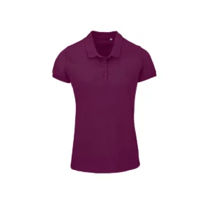 Polo Sol’s PLANET WOMEN en color Astral violeta, vista frontal