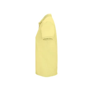 Polo Sol’s PLANET WOMEN en color Amarillo claro, vista lateral