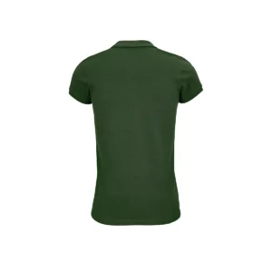 Polo Sol’s PLANET WOMEN en color Verde botella, vista trasera