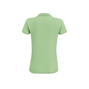 Polo Sol’s PLANET WOMEN en color Verde hielo, vista trasera