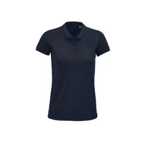 Polo Sol’s PLANET WOMEN en color French marino, vista frontal