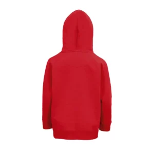 Sudadera SOL’S 03576 en Rojo, vista trasera