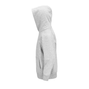 Sudadera SOL’S 03576 en Gris mezcla, vista lateral