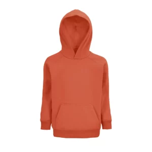 Sudadera SOL’S 03576 en Naranja tostado, vista frontal
