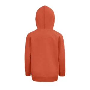 Sudadera SOL’S 03576 en Naranja tostado, vista trasera