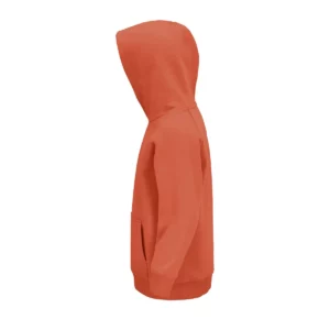 Sudadera SOL’S 03576 en Naranja tostado, vista lateral