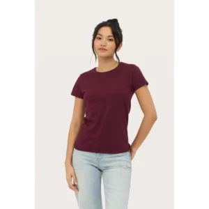 Camiseta SOL'S PIONEER WOMEN 03579, presentación con modelo