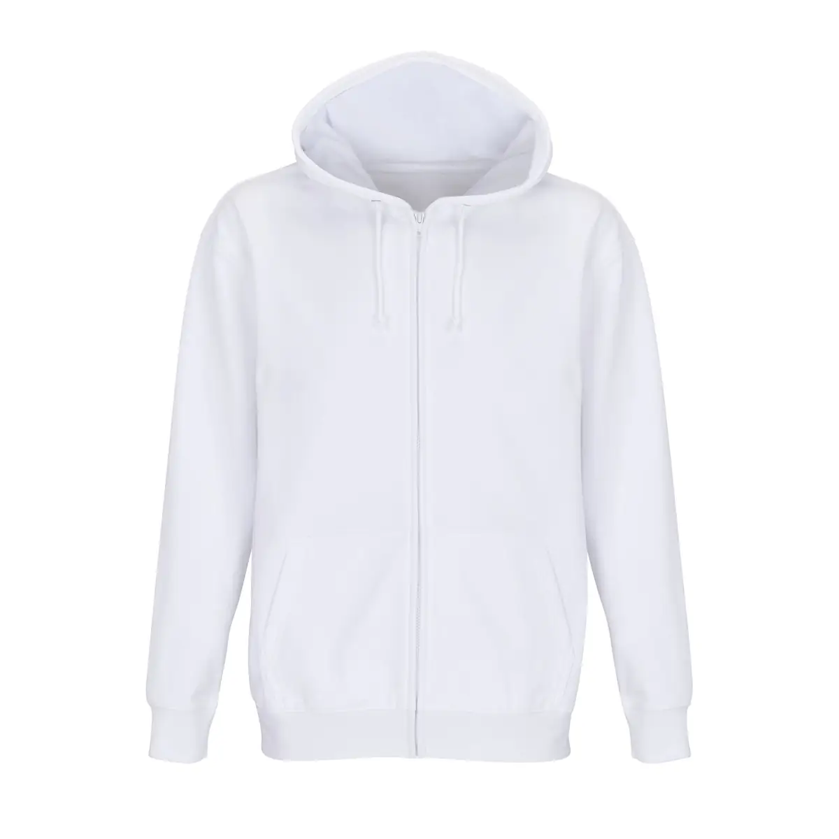 Sudadera SOL'S CARTER 03812 3 Sudadera SOL’S 03812 en Blanco, vista frontal