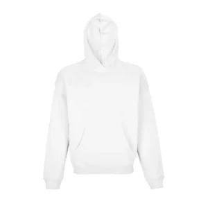 Sudadera SOL’S 03813 en Blanco, vista frontal