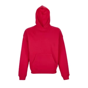 Sudadera SOL’S 03813 en Rojo vivo, vista frontal