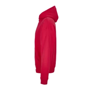 Sudadera SOL’S 03813 en Rojo vivo, vista lateral