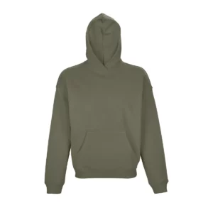 Sudadera SOL’S 03813 en Caqui, vista frontal