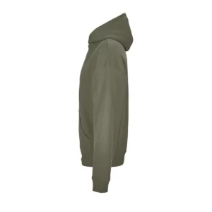Sudadera SOL’S 03813 en Caqui, vista lateral