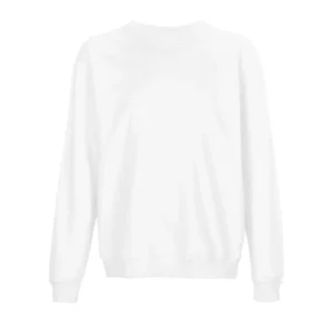 Sudadera SOL’S 03814 en Blanco, vista frontal