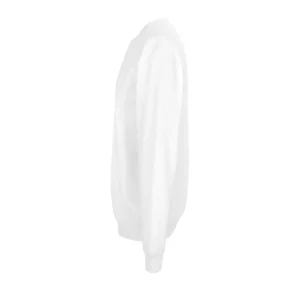 Sudadera SOL’S 03814 en Blanco, vista lateral