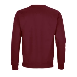 Sudadera SOL’S 03814 en Burdeos, vista trasera
