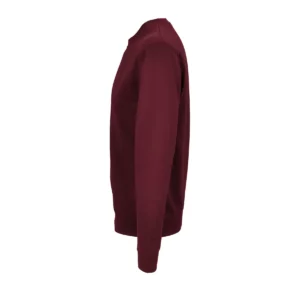 Sudadera SOL’S 03814 en Burdeos, vista lateral