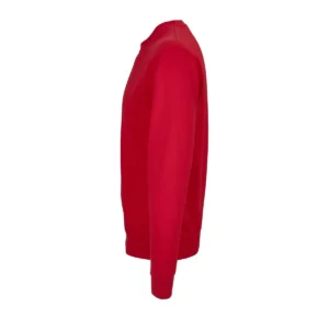 Sudadera SOL’S 03814 en Rojo vivo, vista lateral