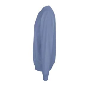 Sudadera SOL’S 03814 en Azul, vista lateral