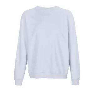 Sudadera SOL’S 03814 en Azul crema, vista frontal