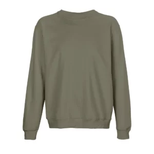 Sudadera SOL’S 03814 en Army, vista frontal