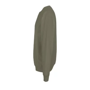 Sudadera SOL’S 03814 en Army, vista lateral