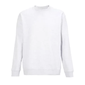 Sudadera SOL’S 03814 en Ash, vista frontal