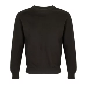 Sudadera SOL’S 03814 en Negro, vista frontal
