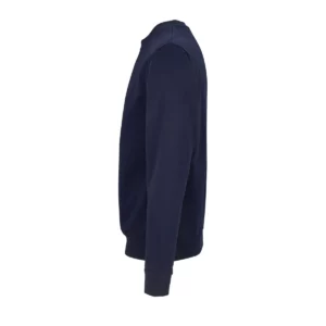Sudadera SOL’S 03814 en French marino, vista lateral