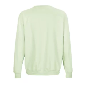 Sudadera SOL’S 03814 en Verde crema, vista trasera