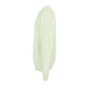 Sudadera SOL’S 03814 en Verde crema, vista lateral