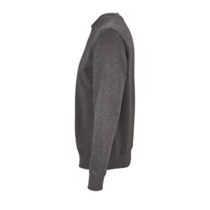Sudadera SOL’S 03814 en Antracita mezcla, vista lateral