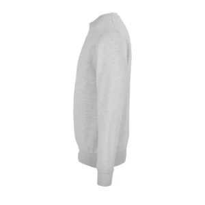 Sudadera SOL’S 03814 en Gris mezcla, vista lateral