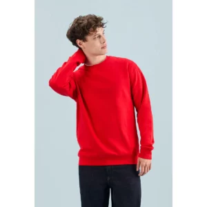 Sudadera SOL’S 03814, vista frontal con persona