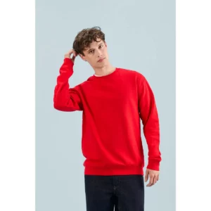 Sudadera SOL’S 03814, vista frontal con persona