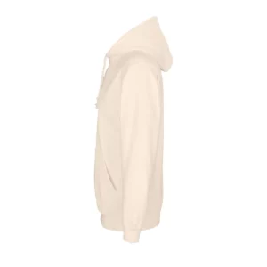 Sudadera SOL’S 03815 en Rosa crema, vista lateral