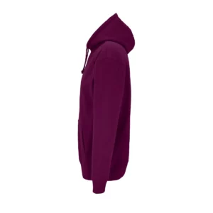 Sudadera SOL’S 03815 en Morado astral, vista lateral