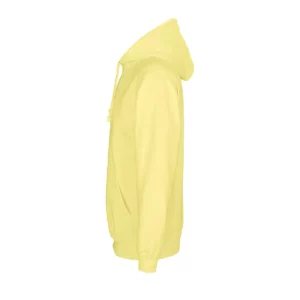 Sudadera SOL’S 03815 en Amarillo claro, vista lateral