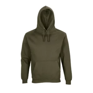 Sudadera SOL’S 03815 en Army, vista frontal