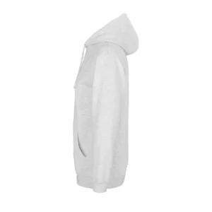 Sudadera SOL’S 03815 en Ash, vista lateral