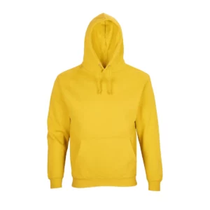 Sudadera SOL’S 03815 en Amarillo, vista frontal