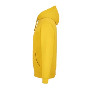 Sudadera SOL’S 03815 en Amarillo, vista lateral