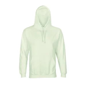 Sudadera SOL’S 03815 en Verde crema, vista frontal