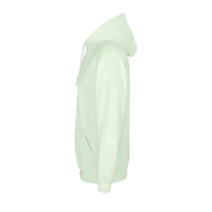 Sudadera SOL’S 03815 en Verde crema, vista lateral